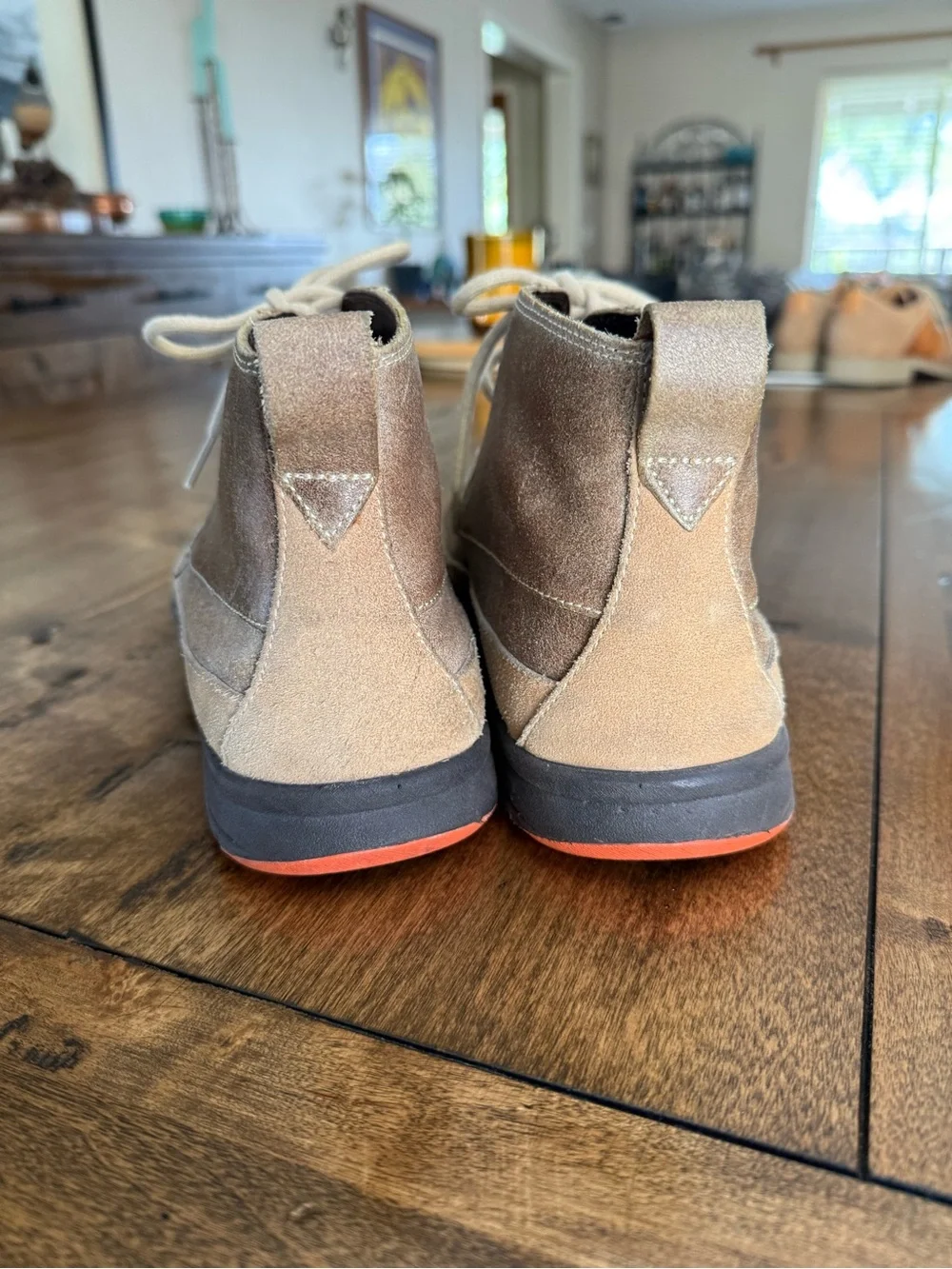 Men's Cole Haan Tan Suede Chukka Boots  - Lace-Up Casual
